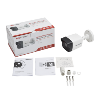 Mini bala IP 1 Megapixel / 30 mts IR / dWDR / IP67 / Hik-Connect P2P / Exterior / PoE / Lente 2.8 mm