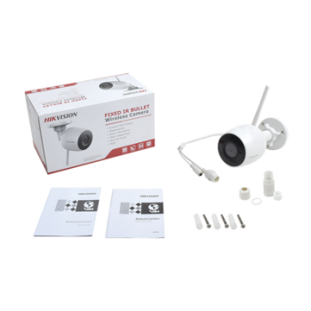 Mini Bala IP 2 Megapixel / 30 mts IR / Exterior IP66 / dWDR / Lente 2.8 mm / Micrófono Interconstruido