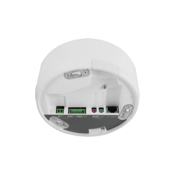 Domo IP 8 Megapixel (4K) / Interior / Lente Mot.2.8 -12 mm / 30 mts IR / H.264+ / IK10 / Detección de rostros / Conteo de Objetos / PoE / IK10 / HLC / Defog / dWDR