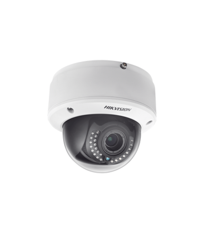 Domo IP 8 Megapixel (4K) / Interior / Lente Mot.2.8 -12 mm / 30 mts IR / H.264+ / IK10 / Detección de rostros / Conteo de Objetos / PoE / IK10 / HLC / Defog / dWDR