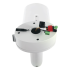 Bala IP 8 Megapixel (4K) / Lente Mot. 2.8 - 12mm / H.264+ / 70 mts IR / IP66 / IK10 / HLC / Detección de rostros / Conteo de objetos / PoE+ / dWDR / 3D-DNR / HLC