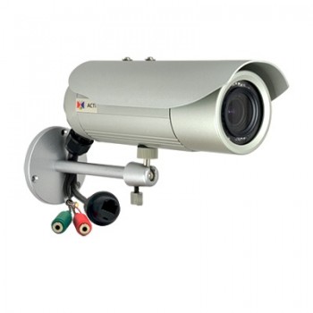 Cámara bala varifocal de 5MP día/noche real para exterior con LEDs IR, audio y micro SDXC