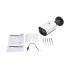 Camara Bala IP 4MP, WDR 120dB, Low light, Lente motorizado 2.7 a 12 mm, leds IR, POE, H264