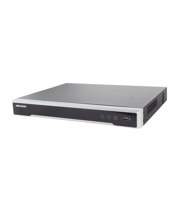 NVR 8 Megapixel (4K) / 8 canales / H.265+ / Switch PoE 300 mts / 2 HDD / ONVIF / Hik-Connect P2P