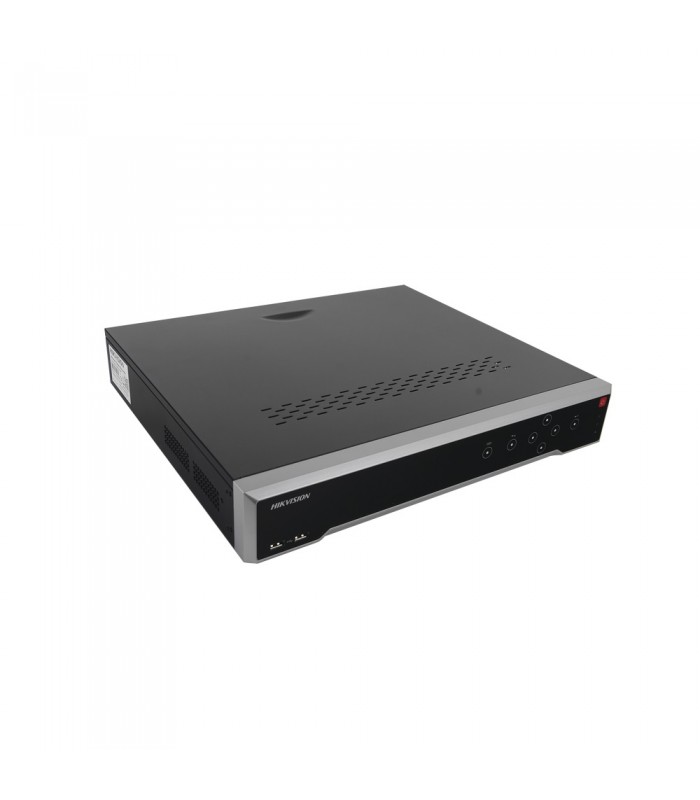 NVR 12 Megapixel (4K) / 32 Canales / H.265+ / Hik-Connect / Switch PoE 300 mts / 4 HDD / HDMI en 4K / ONVIF