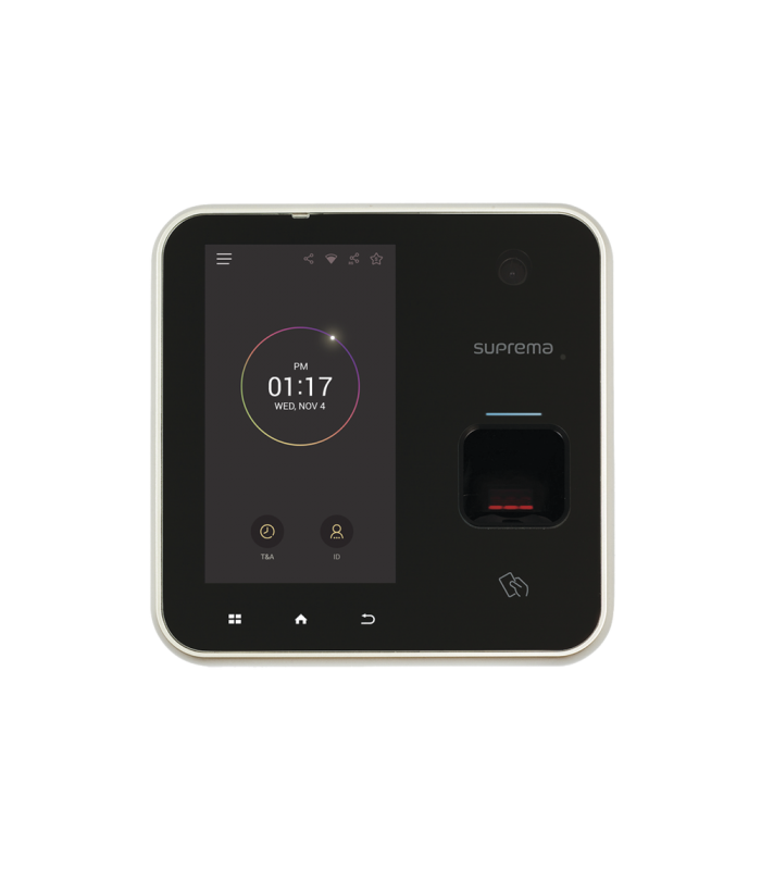 BioStation A2 Lector de Huella con Teclado Touch / WIFI / PoE Lector 125KHz HID Prox