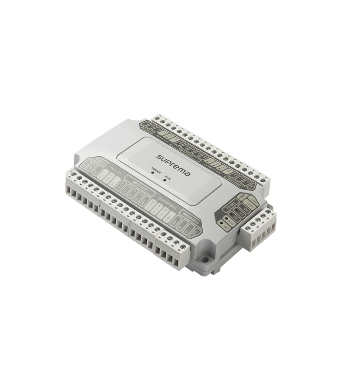 Módulo para Control de Puertas / 2 Entradas/Salidas Weigand / 4 Salidas de Relevador tipo C / Uso con BioStar 2
