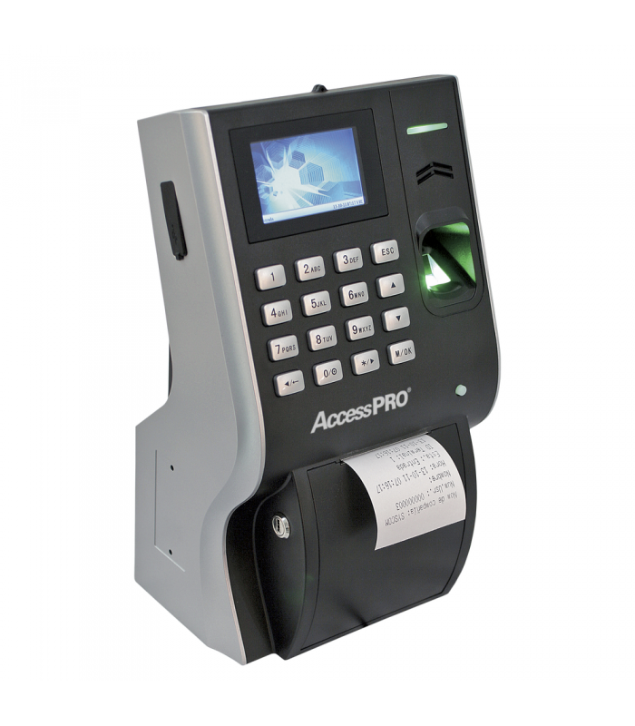 Lector Biométrico Multimedia para Tiempo y Asistencia, Impresora Integrada