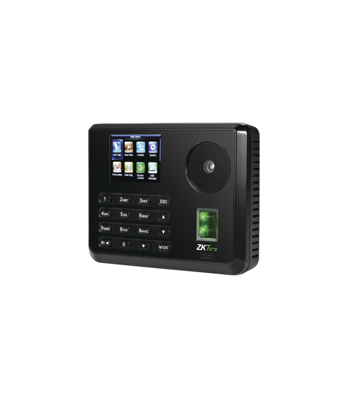 Terminal Biométrica de Palma y Huella Digital para Gestión de Asistencia y Control de Acceso