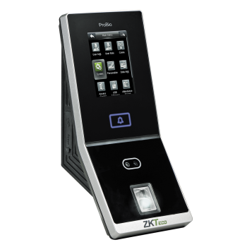 Control de acceso biométrico SilkID / Reconocimiento facial / 4000 huellas / 2000 rostros / 3 años de garantía / Alta Seguridad / Green Label