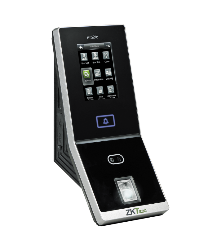 Terminal de Reconocimento de Venas para Control de Acceso / ZKBIOSECURITY3.0 integración de video / visitantes / hoteles / elevadores / patrullaje