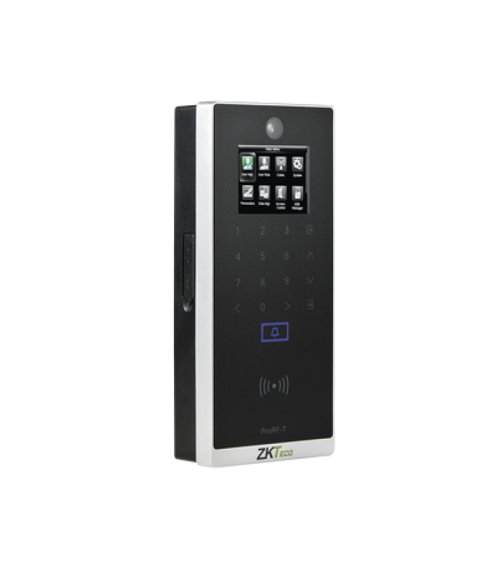 Terminal RFID para Control de Acceso con Teclado Touch, Pantalla TFT 2.4", Cámara Integrada, Comunicación TCP/IP