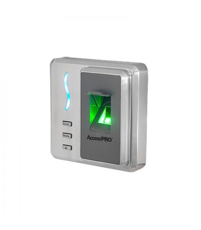 Lector de huella y proximidad autónomo / 200 huellas / 100 tarjetas / Wiegand 26bits / RS485/232