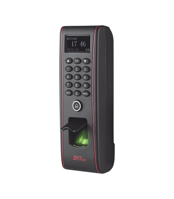 Terminal biométrica exterior / 3,000 huellas / 10,000 tarjetas / TCP/IP / Wiegand 26bit / 30,000 eventos