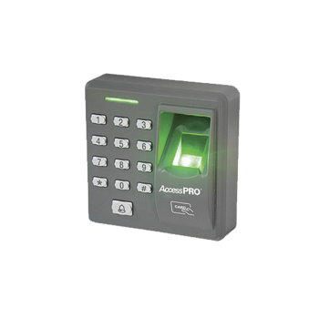 Lector de huella y proximidad con teclado autónomo, 500 huellas/500 tarjetas/8 passwords