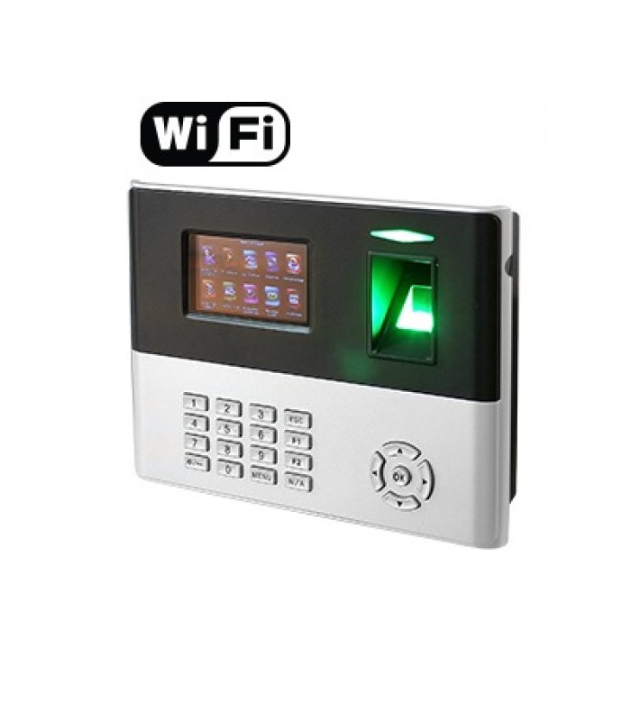 Lector Biométrico WiFi para Tiempo y Asistencia, Soporte para 3000 Huellas.