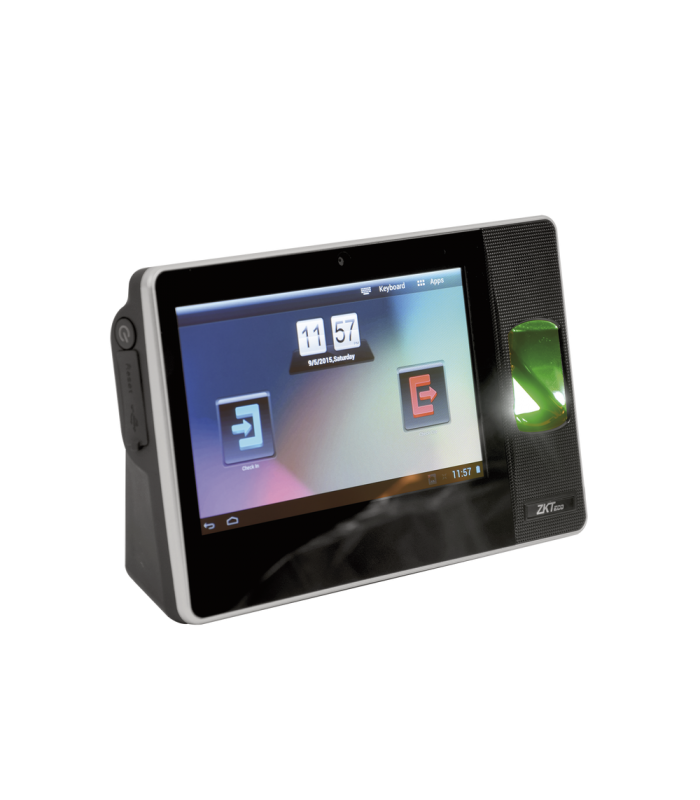 Terminal de Biometría y Proximidad Basada en Android / Para Tiempo y Asistencia / 6,000 Huellas / Cámara de 1.3M / LCD de 7" /