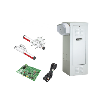 KIT BARRERA 1601 Blanca / Mástil de ALUMINIO 4M /INCLUYE SENSOR DE MASA Y LOOP