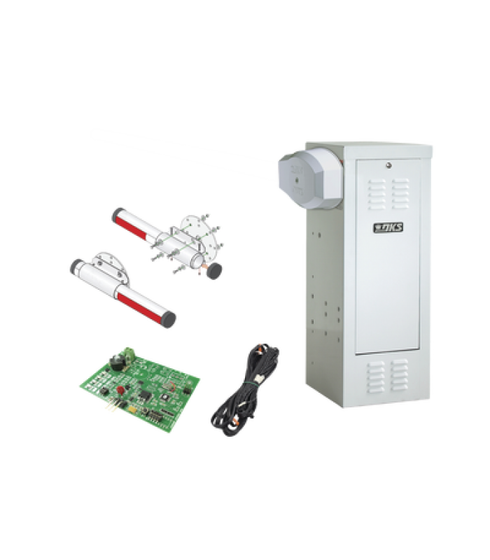 KIT BARRERA 1601 Blanca / Mástil de ALUMINIO 4M /INCLUYE SENSOR DE MASA Y LOOP