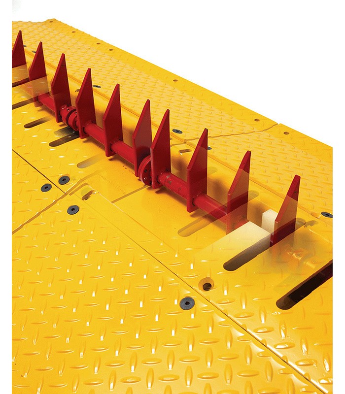 Accesorio para Barrera 1603-180 / Sección de Picos Poncha Llantas 3ft/90cm / Sobreponer 