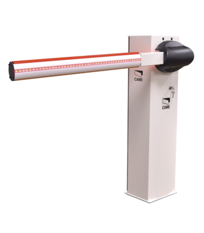 Barrera Vehicular / Motor Italiano Alto Rendimiento / Derecha / LEDs Rojo/Verde / Soporte Brazo 4M