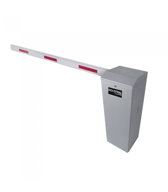 Barrera Vehicular / Soporte Brazo Hasta 6 Metros / Encoder Digital (Final de Carrera Ajustable) / IZQUIERDA / Movimiento Súper Fluido / Diseño Elegante