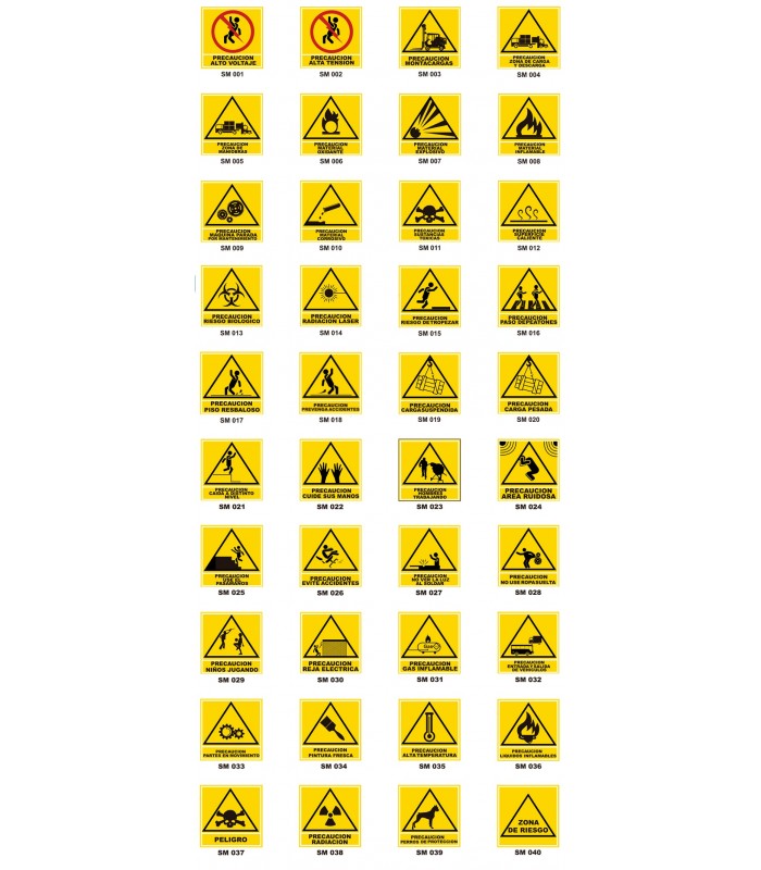 Señalamientos Precautorios
