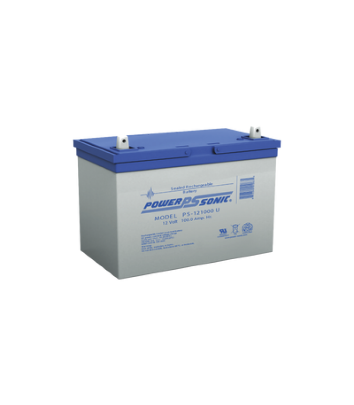 Batería de respaldo UL de 12Vcd, 100 AH. Ideal para aplicaciones de sistemas de detección de incendio/intrusión/Control de acceso.