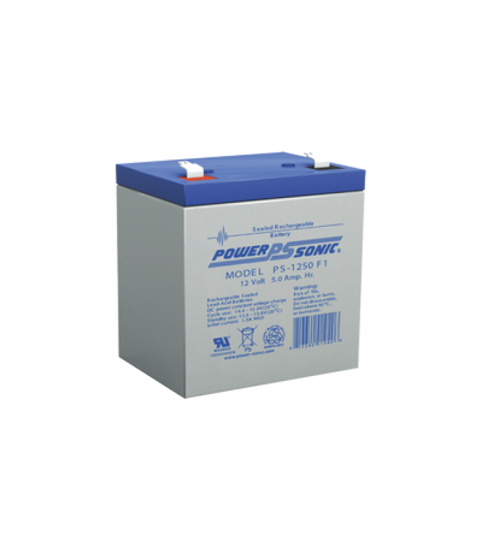 Batería de respaldo UL de 12Vcd, 5 AH. Ideal para aplicaciones de sistemas de detección de incendio/intrusión/Control de acceso. (Paquete de 10 baterías)