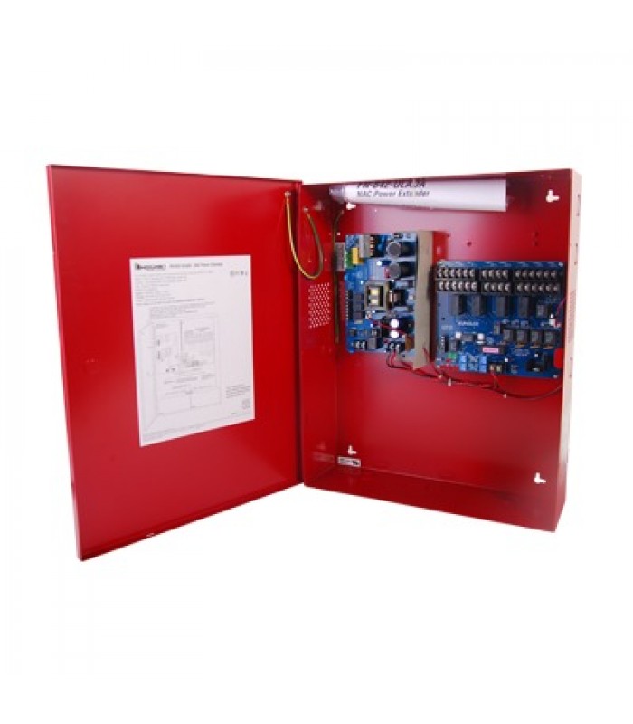 Fuente Expansora de NACs, 24Vcd 8A Color Rojo