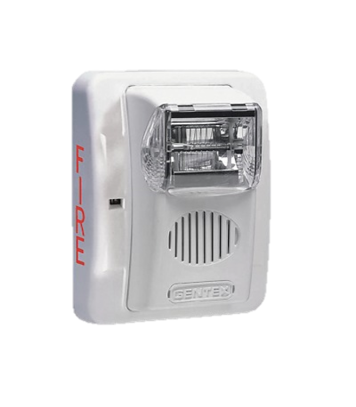 Sirena con estrobo Hochiki color blanco alimentación de 24 Vcd